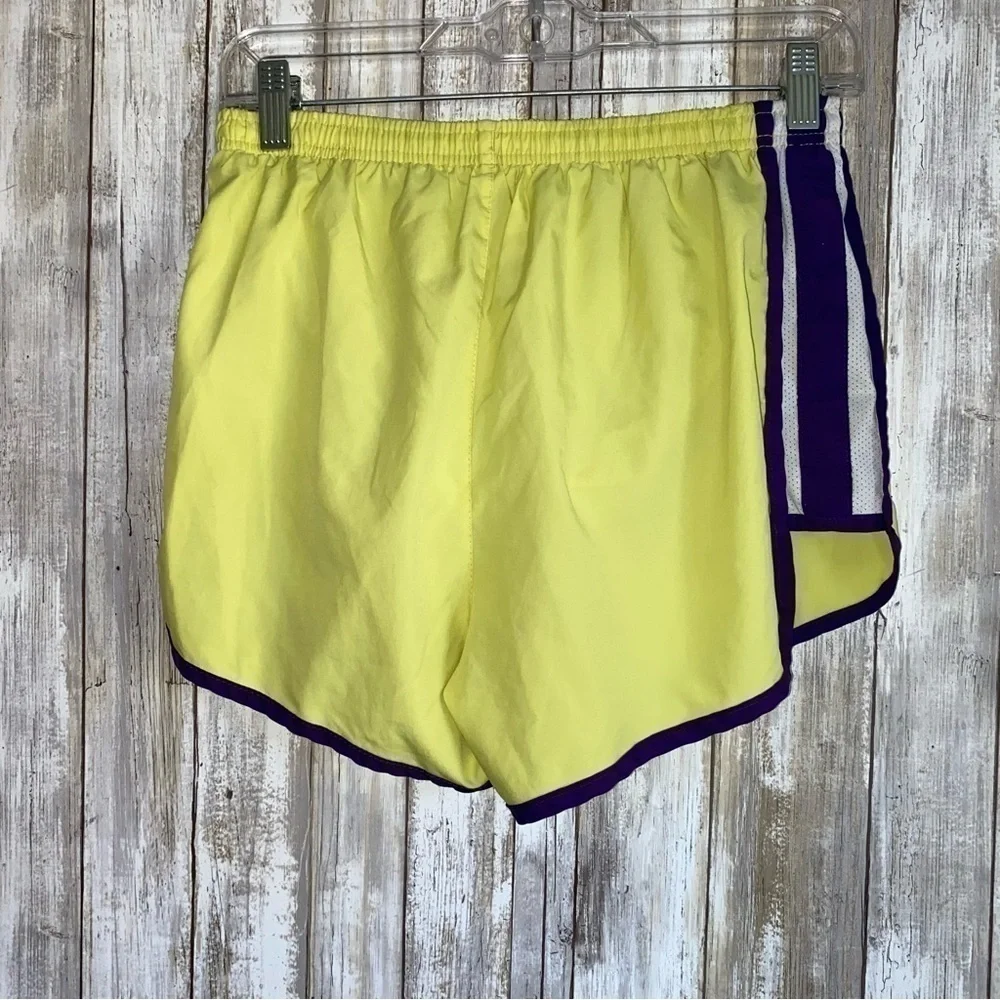 Nike Yellow & Purple Running Shorts - Picture 4 of 4